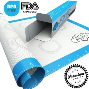 Tapis de cuisson en silicone antiadhésif 2023, grand tapis de <span class=keywords><strong>pâtisserie</strong></span> en silicone, feuille de caoutchouc en silicone 400*300MM - Product Image 4