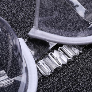 Transparente Gather Bras Mujeres Ropa interior invisible Sexy Deep V Push up Sujetador desechable - Product Image 4