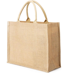 Sac messager de jute de mode de haute qualité avec logo personnalisé vente en gros de sacs durables écologiques fournisseur indien - Product Image 2