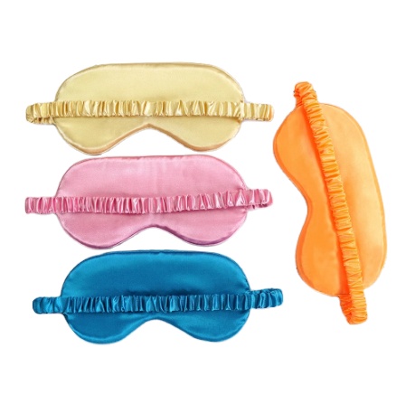 100% чистого шелка Двусторонняя Затенение Тени для бровей-маска на глаза для сна маска для сна повязка на глаза для здоровья сна щит