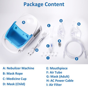 Hot CE kompresor udara medis, mesin Nebulizador rumah, <span class=keywords><strong>Nebulizer</strong></span> listrik portabel - Product Image 3