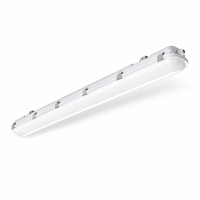 Lampe LED Tri-Proof Industrielle IP65 IK08 Résistante aux UV Ra80 CRI 30W Garantie 5 Ans Entièrement en Plastique ABS/PC