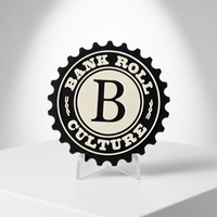 Étiquettes personnalisées en PVC souple 3D avec logo en relief, à coudre, lavables pour vêtements, sacs, chaussures et maillots de bain - Taille personnalisée