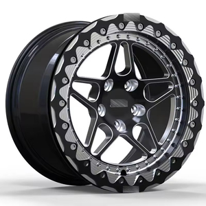 <span class=keywords><strong>Cerchio</strong></span> <span class=keywords><strong>in</strong></span> Alluminio Forgiato Bead-lock con Finitura Zigrinata, 5-6 Bulloni, Interasse 40mm, Foro Centrale 25mm, <span class=keywords><strong>Cerchio</strong></span> Bulloni 98mm - Product Image 1