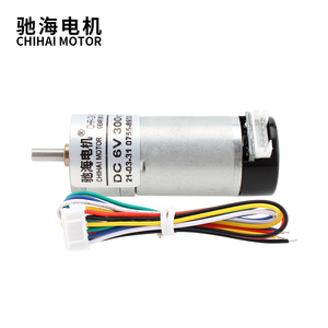 Moteur à engrenages à encodeur magnétique Holzer DC Chihai Motor CHR-GM25-370-ABHL 6.0V 12.0V 24.0v - Product Image 2