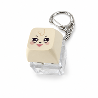 Wholesale Custom Keyboard Keychain Acrylic Keycap Keyring OEM ODM Factory Manufacturer