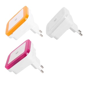 Mini lámpara portátil con enchufe europeo para sala de estar, <span class=keywords><strong>Sensor</strong></span> de luz con Control de luz nocturna, <span class=keywords><strong>Sensor</strong></span> de luz sensible incorporado - Product Image 2
