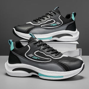 K8029 Nouvelles chaussures pour hommes Chaussures de sport décontractées en maille respirante Chaussures de course confortables à semelle souple pour hommes - Product Image 2