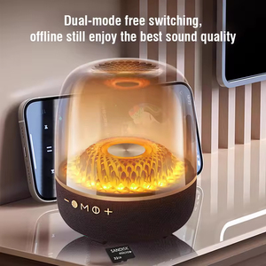 Altavoz Portátil LP90 Pro 120W con Luz LED RGB, Efecto de Iluminación Ambiental Transparente, Audio USB, Ranura para Tarjeta TF, Bajos Potentes - Product Image 6
