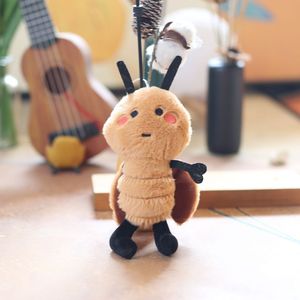 Lindo Peluche <span class=keywords><strong>de</strong></span> Insecto, Juguete <span class=keywords><strong>de</strong></span> Peluche, Muñeco <span class=keywords><strong>de</strong></span> Dibujos Animados, Decoración para Colgar en la Bolsa <span class=keywords><strong>de</strong></span> Libros, Llavero - Product Image 5