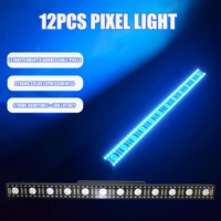 Barre lumineuse LED RGB à pixels à haute luminosité économique, contrôle DMX512, boîtier métallique, puissance 120W, certifié CE/ROHS, prend en charge les commandes OEM en gros