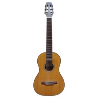 WaveGarden C40 Mini 34" Solid Top Nylon String Classical Guitar