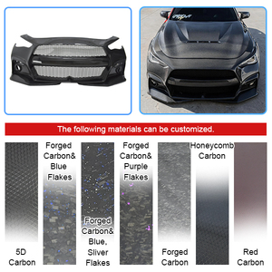 A nido d'ape in fibra di carbonio paraurti anteriore per <span class=keywords><strong>INFINITI</strong></span> <span class=keywords><strong>Q60</strong></span> BODY KIT in fibra di carbonio paraurti anteriore per <span class=keywords><strong>Infiniti</strong></span> <span class=keywords><strong>Q60</strong></span> Q60S Q50 - Product Image 2
