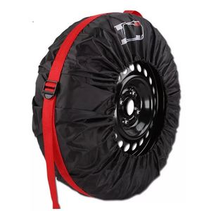 Sacs de transport robustes pour pneus de voiture - 4 housses universelles de rangement pour roues avec poignée 13-19 pouces - Product Image 2