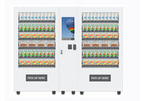 Machine intelligente pour distributeur automatique de fruits, réfrigérateur, avec écran tactile, pour publicité, auto-service, distributeur de salades, avec élévateur