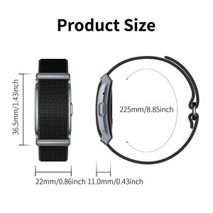 Bracelet intelligent sportif G69, étanche IP68, bracelet en silicone, fréquence cardiaque, oxygène sanguin, suivi de la forme physique numérique, rappel d'appel, Android - Product Image 3