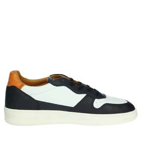 D.A.T.E. Baskets pour hommes blanches et bleues, taille 39, style chunky - Product Image 4