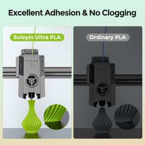 Filament d'imprimante 3D Creality Soleyin Ultra PLA 1,75 mm 1 kg, consommables d'impression 3D, matériau bleu - Product Image 4