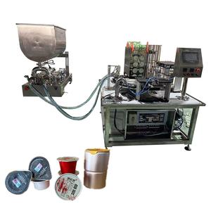 <span class=keywords><strong>Machine</strong></span> automatique de remplissage scellage de capsules de café pour <span class=keywords><strong>Nespresso</strong></span> Coffee K-Cups Boissons Emballage en plastique pour poudre et liquide - Product Image 3