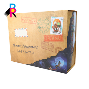 Wholesale luxury rigid cardboard folding packaging competitive price black magnetic gift box