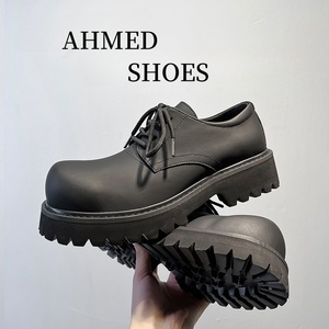 Lace-up Shoes for Men New Styles <strong>Platform</strong> <strong>Oxford</strong> Wholesale Large Size Men's Brands Dress Shoes - Product Image 2