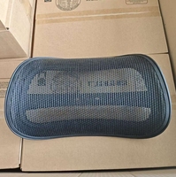 Pièces de rechange pivotantes pour chaises de bureau modernes : Répliques de chaises de travail avec appuie-tête en maille réglable, coussinets d'accoudoirs et capuchons de remplacement