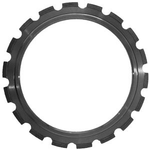 شفرة منشار حلقي ماسية فائقة الجودة لقطع الخرسانة مع عجلة توجيه - Product Image 2