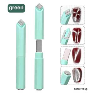 Stylo aimanté multifonctionnel 4-en-1 pour effet œil de chat, outil magnétique puissant pour nail art, conception détachable pour créer des effets œil de chat époustouflants - Product Image 4