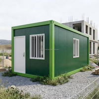 Maison Modulaire Écologique Démontable, Mini-Maison pour Jardin, Maison d'Invités au Design Moderne, Villa Préfabriquée en Conteneur pour Habitation