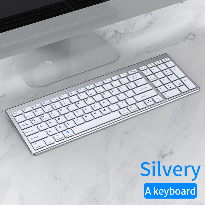 Silvery Keyboard