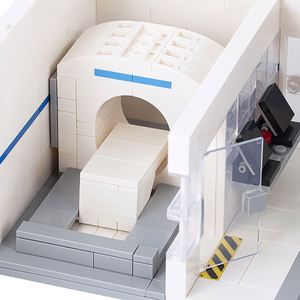 Moc4052 bệnh viện thành phố loạt CT phòng với 2 máy tính mô hình tự làm giáo dục xây dựng khối quà tặng đồ chơi cho trẻ em 255pcs - Product Image 5