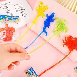 Capsule de jouet Fidget d'animal de <span class=keywords><strong>mer</strong></span> personnalisée innovante jouets classiques TPR collants colorés pour les enfants idée cadeau parfaite - Product Image 2