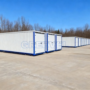 8 'x 16' 8 'x 20' unità di stoccaggio auto riposizionabili in metallo contenitore di stoccaggio portatile pieghevole impianto di Self-Storage - Product Image 3