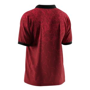 Camiseta de Fútbol con Control de Humedad, Cuello Polo con un Solo Botón, Tejido de Secado Rápido y Opciones de Adornos Personalizados para Juego en el Estadio - Product Image 6