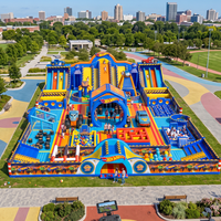 Parc gonflable commercial en PVC sur le thème personnalisé LILYTOYS