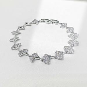 Pulsera de plata de ley 925, estilo chunky, joyería fina, chapada en oro, de lujo, estilo hip hop, con cuentas geométricas, precio de fábrica. - Product Image 3