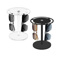 Support de présentation rotatif à 360 degrés pour lunettes de soleil en acrylique détachable, personnalisé, écologique et portable
