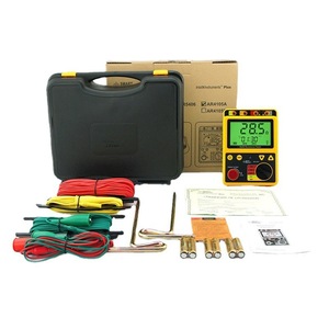 Testeur de résistance à la terre intelligent AR4105B/A, mesureur numérique de mise à la terre, tension de test 1kV, testeur de protection contre la foudre - Product Image 5