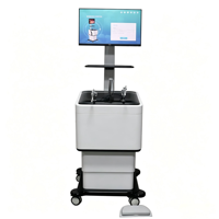 Simulateur laparoscopique à retour de force, simulateur de chirurgie minimale invasive virtuelle avec moniteur de signes vitaux pour l'enseignement médical