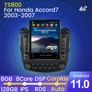 Mekede Android 11 Car-Play + Tự Động Âm Thanh Xe Hơi Cho Honda Accord <span class=keywords><strong>7</strong></span> 2003-2007 8 + 128GB Xe <span class=keywords><strong>GPS</strong></span> AM <span class=keywords><strong>FM</strong></span> Chia Màn Hình <span class=keywords><strong>GPS</strong></span> Navigator - Product Image 2