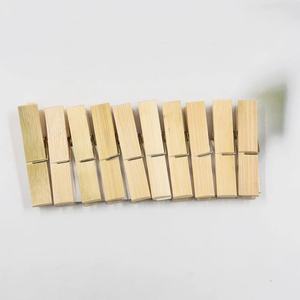 Pinces à linge multifonctionnelles en bambou, lot de 10, articles ménagers, provenant des magasins Yiwu à un et deux yuans. - Product Image 4