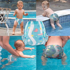 Couches de bain imprimées sur mesure enveloppées individuellement pour bébés - Product Image 6