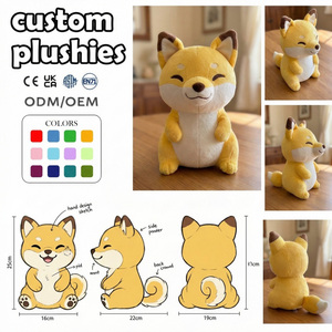 ตุ๊กตาผ้ากำมะหยี่สั่งทำขายส่ง ตุ๊กตาแมวสวมฮู้ดขนาดเล็ก ตุ๊กตาปลอบประโลม ตุ๊กตาโคฟรีเดอร์ ตุ๊กตาสั่งทำ ตุ๊กตาผ้ากำมะหยี่รักษ์โลก - Product Image 2