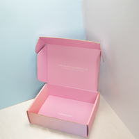 Boîte postale violette avec Logo, boîte d'expédition magnétique personnalisée, emballage carton de luxe, boîte à fleurs ondulée personnalisée