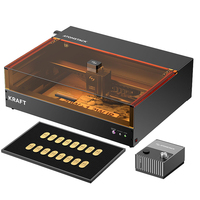 Machine de gravure et de découpe laser double ATOMSTACK Kraft 20W, 1,2W 1064nm infrarouge, 600 mm/s, graveur laser 19,6'x12,6' pour bois et métal
