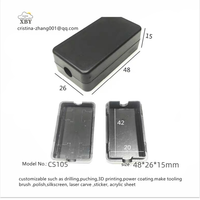 Boîtier de routeur en plastique ABS personnalisé Stb Android Tv Box pour l'électronique de XBY 48*26*15mm CS105