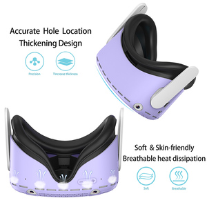 Funda protectora de silicona antideslizante de origen del fabricante para la consola <span class=keywords><strong>Quest</strong></span> <span class=keywords><strong>2</strong></span> y accesorios de realidad virtual Smart Glasses Companion - Product Image 4