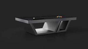 Tables de billard haut de gamme au design moderne, <span class=keywords><strong>9</strong></span> et 7 pieds, snooker et billard, qualité CPBA, tissu, ardoise et coussinets en MDF, différentes tailles - Product Image 6