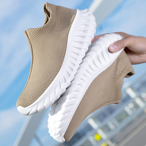 Chaussures décontractées à enfiler pour <span class=keywords><strong>femme</strong></span>, baskets de sport respirantes et tendance - Product Image 2