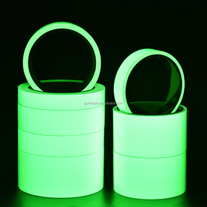 Nastro fluorescente verde 10mm di larghezza Glow-in-the-Dark Hot Melt adesivo acrilico continuo Spike per il palco del teatro di Pasqua - Product Image 1